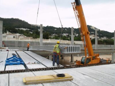 Bajan un 27% las obras con prefabricado de hormigón en enero y febrero 2023, según Andece