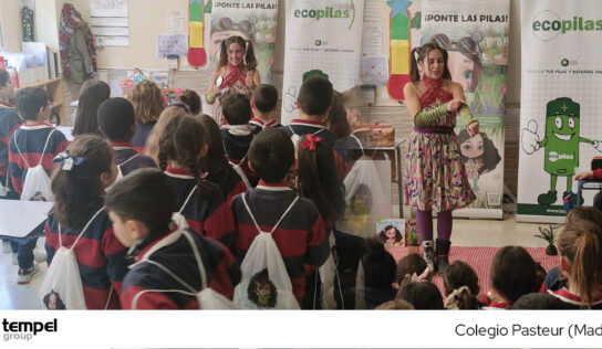 Tempel Group conciencia sobre la sostenibilidad a alumnos del Colegio Pasteur de Arroyomolinos