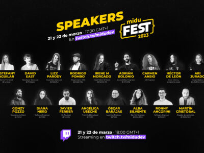 Llega la MiduFest: Conferencia de programación gratis y en Twitch