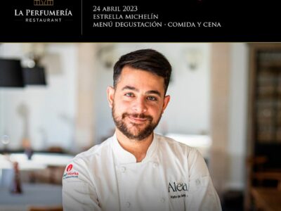 Rafa De Bedoya, nuevo invitado del ciclo ‘chefs con estrella Michelin’ en La Perfumería