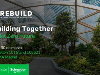 Schneider Electric ha sido, un año más, Global Partner de REBUILD