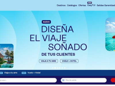 TUI potencia y lanza la reserva de paquetes dinámicos a través de su página web