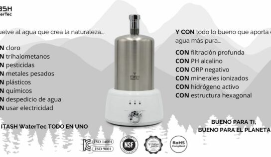 Llega al mercado español un innovador purificador de agua