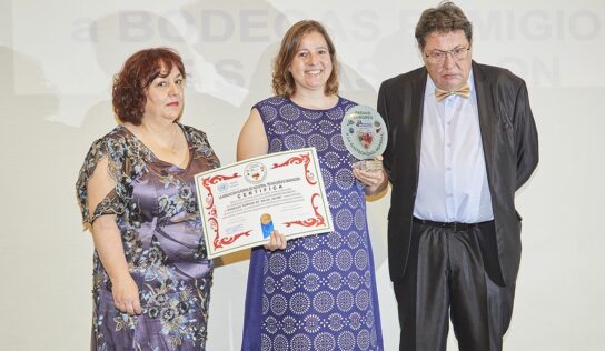 La Bodega Remigio de Salas Jalón, ha sido premiada con el Premio Europeo a la Gastronomía Mundial