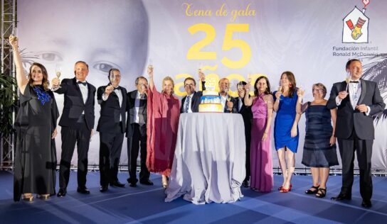 La Fundación Infantil Ronald McDonald ha celebrado su 25 aniversario en España con una gran cena de gala