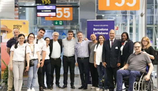 Despega el primer vuelo de Enjoy Travel Group Barcelona-La Habana