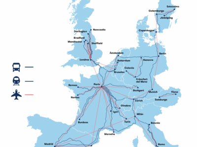 El trayecto Madrid-Barcelona, mejor y más rápido en tren que en avión, según Omio