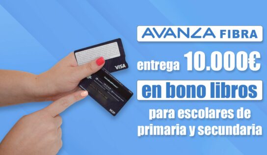 Avanza regala 10.000 euros en Bono Libros a sortear entre sus clientes