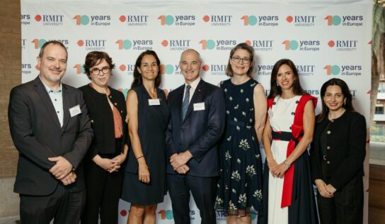 RMIT celebra sus 10 años en Europa con numerosos proyectos de investigación desarrollados en España