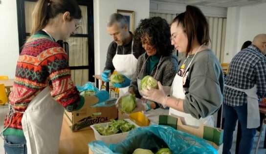 Fundación United Way y la Cámara de Comercio de EEUU en España han colaborado con comedores sociales de Madrid y Barcelona en el Día de Acción de Gracias