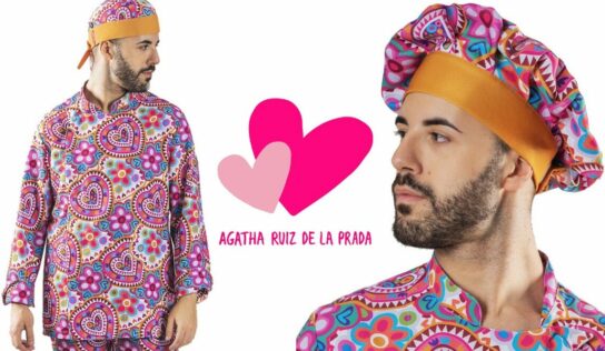 Agatha Ruiz de la Prada presenta su última colección de uniformes para maestras, personal sanitario y cocineros