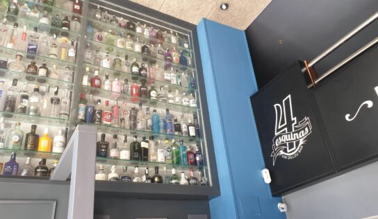 4 Esquinas, el bar en Monzón que sorprende por sus ginebras