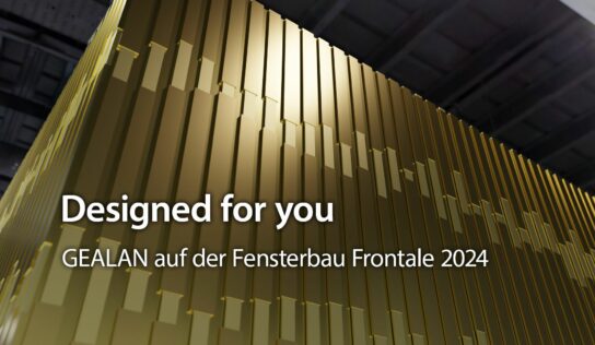 Designed for you: GEALAN presenta su innovador stand en la Feria Fensterbau Frontale 2024