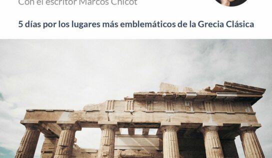 PANGEA y Marcos Chicot organizan un viaje de autor por la Grecia Clásica