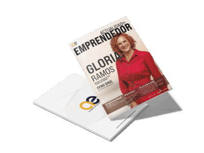 Gloria Ramos, experta en feng shui, portada de agosto de la revista ‘Actualidad del Emprendedor’