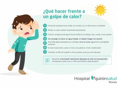 Calor extremo: cómo prevenir y actuar frente a un golpe de calor en niños