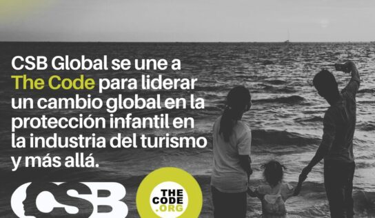 CSB Global se une a ‘The Code’ para combatir la explotación sexual infantil en la industria del turismo