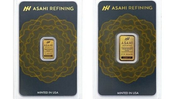 Asahi Refining lanza una línea de productos de lingotes de oro fraccionados