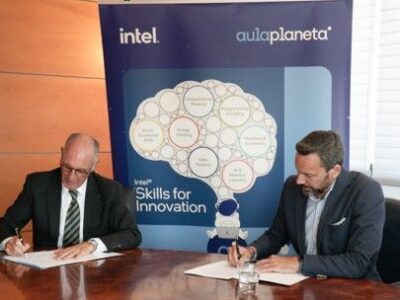 Intel y Aulaplaneta impulsarán la competencia digital de los docentes españoles