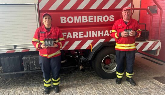 REFIX apoya a los bomberos voluntarios de Farejinhas en la lucha contra los incendios en Portugal