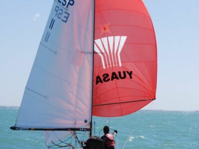 El Campeonato de Europa de Flying Dutchman pide paso en aguas de la bahía gaditana