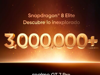 realme anuncia la llegada a España del GT 7 Pro, primer móvil con Snapdragon 8 Elite