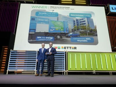 FCC Medio Ambiente gana con su camión de hidrógeno los World Smart City Awards