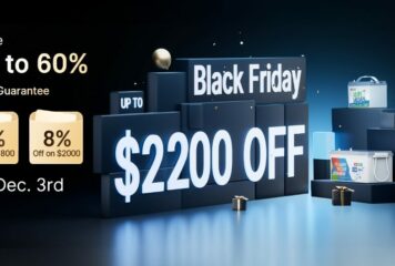 Redodo lanza su gran venta de baterías para Black Friday con descuentos de hasta el 60%