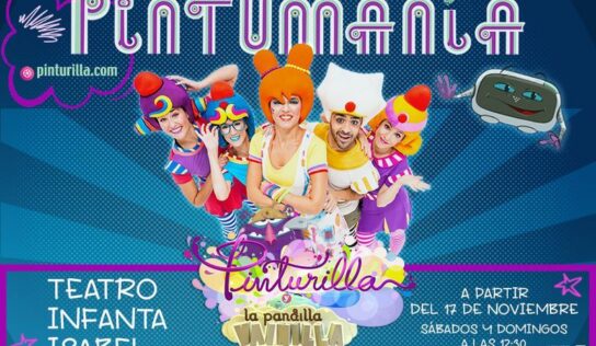 Vuelve Pinturilla y la Pandilla Vainilla con Pintumanía: música, color y diversión para toda la familia