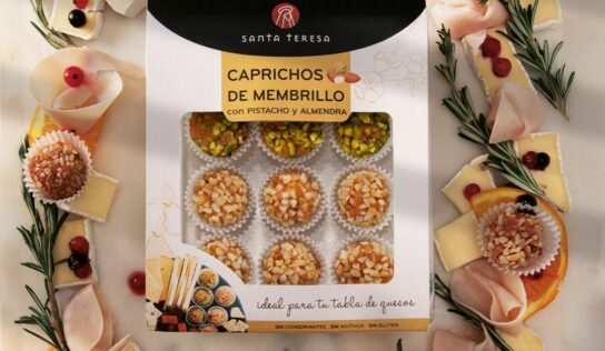 Santa Teresa innova para rejuvenecer un clásico de la gastronomía: Caprichos de Membrillo con frutos secos