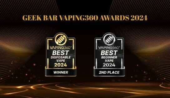 La doble victoria de Geek Bar en los Premios Anuales de Vaping360 2024