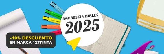 Los imprescindibles de 123tinta.es que dan el pistoletazo de salida a las rebajas 2025